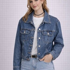 Vintage Bill Blass Jean Jacket Size Medium